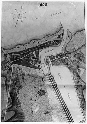 Le port en 1800