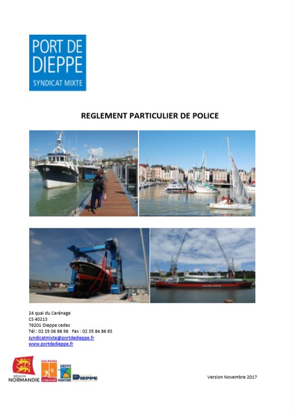 Règlement particulier de police 
